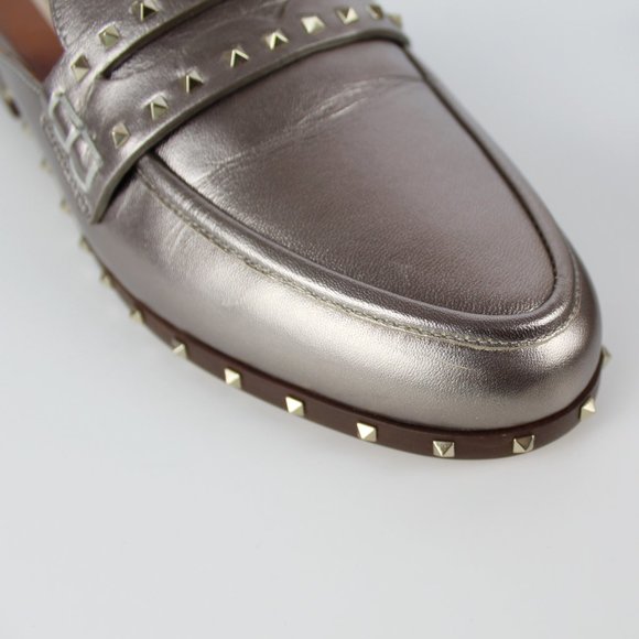 NEW VALENTINO GARAVANI Soul Rockstud Metal Mule - Picture 11 of 16